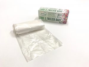 Small 4L Biodegradable Food Freezer Bags Box Roll